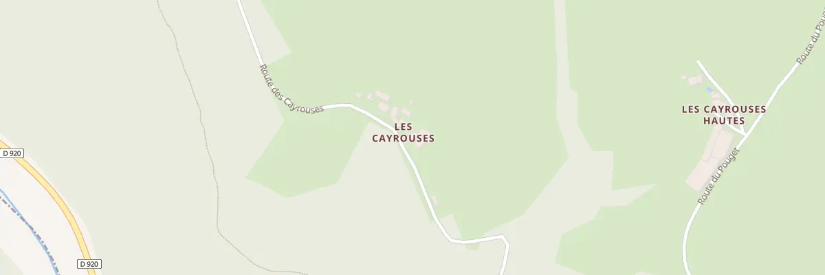 Plan du 2071 Rte des Cayrouses à Florentin-la-Capelle
