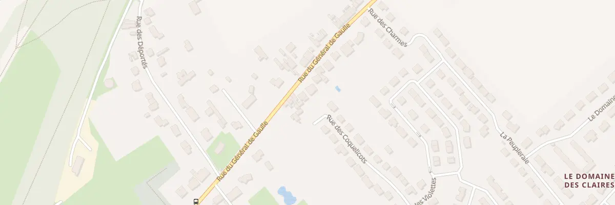 Plan du 54 Rue du Général de Gaulle à Fouquereuil