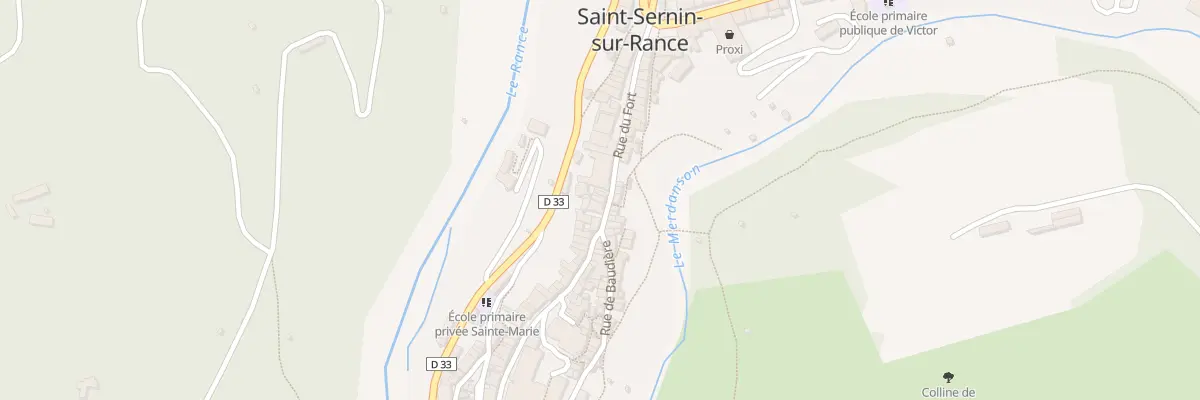 Plan du 26 Rue du Fort à Saint-Sernin-sur-Rance