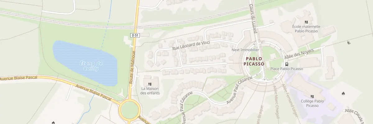 Plan du 32 Rue Léonard de Vinci à Champs-sur-Marne