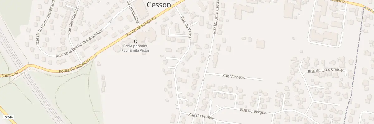 Plan du 11 Rue du Verger à Cesson