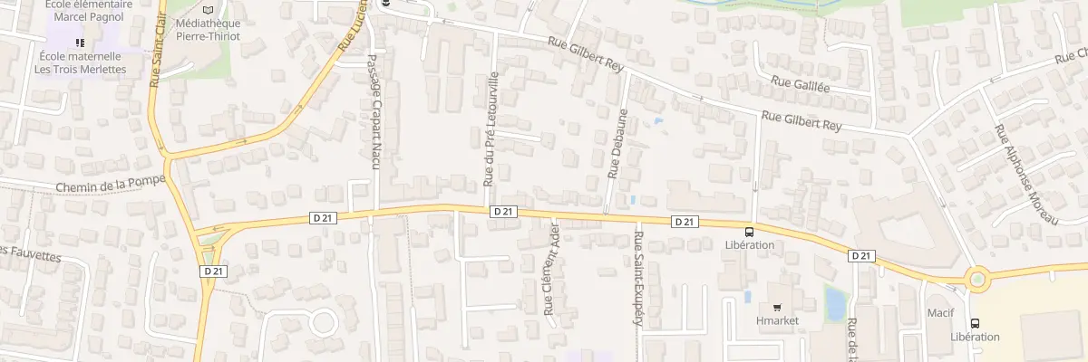 Plan du 33 Rue de la Libération à Pontault-Combault