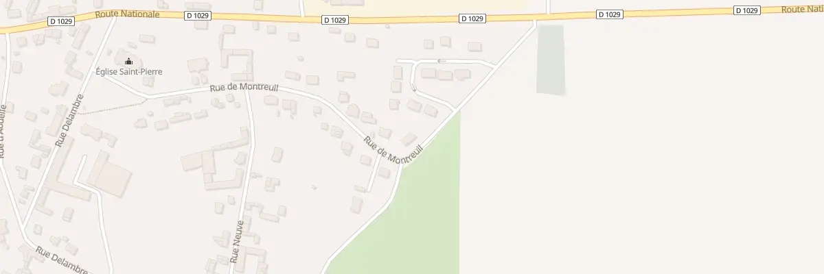 Plan du 26 Rue de Montreuil à Lamotte-Warfusée