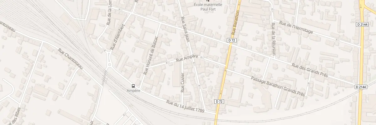 Plan du 46 Rue Saint-Jean à Montluçon