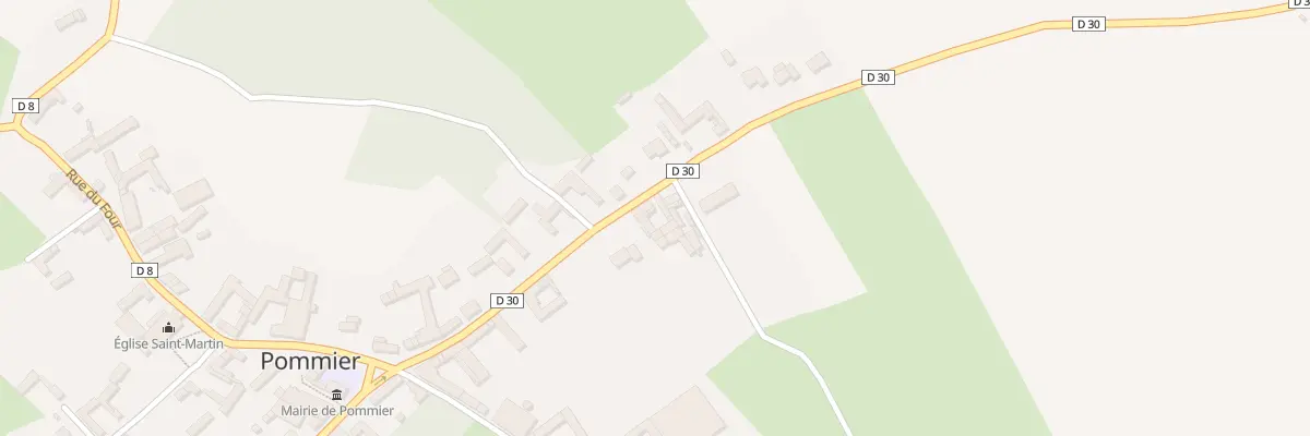 Plan du 10 Rue de Berles à Pommier