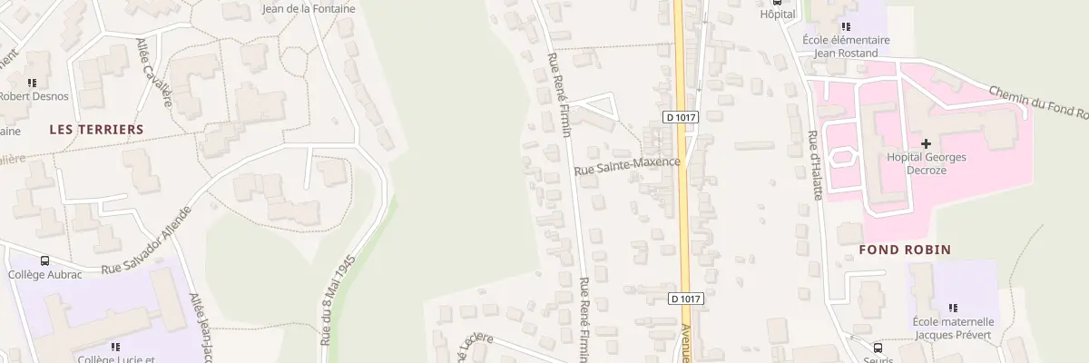 Plan du 42 Rue René Firmin à Pont-Sainte-Maxence