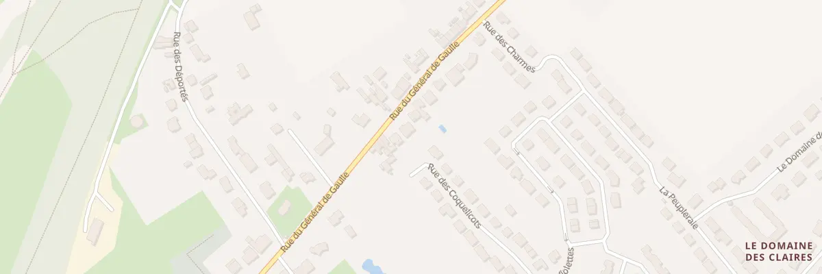 Plan du 56 Rue du Général de Gaulle à Fouquereuil
