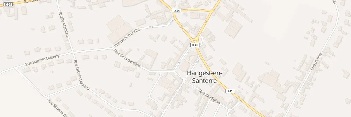 Plan du 8 Rue de l’Eglise à Hangest-en-Santerre