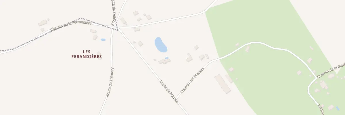 Plan du 5076 Rte de l’Ouate à La Cour-Marigny