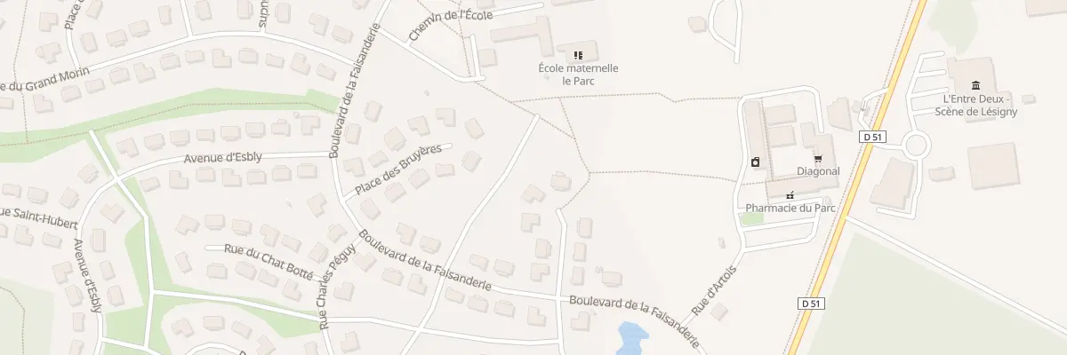 Plan du 7 Pl des Marronniers à Lésigny