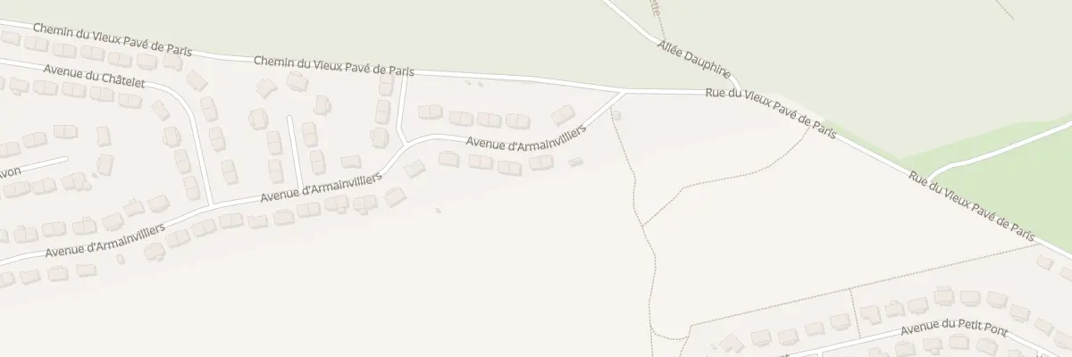 Plan du 3 Av d’Armainvilliers à Lésigny