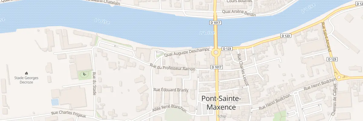 Plan du 12 Rue du Professeur Ramon à Pont-Sainte-Maxence