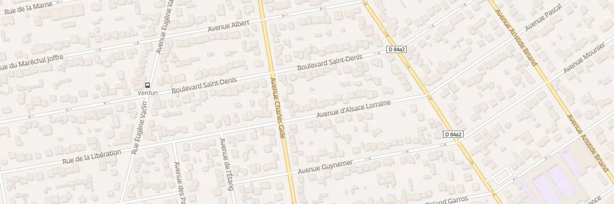 Plan du 28 Av d’Alsace Lorraine à Villeparisis