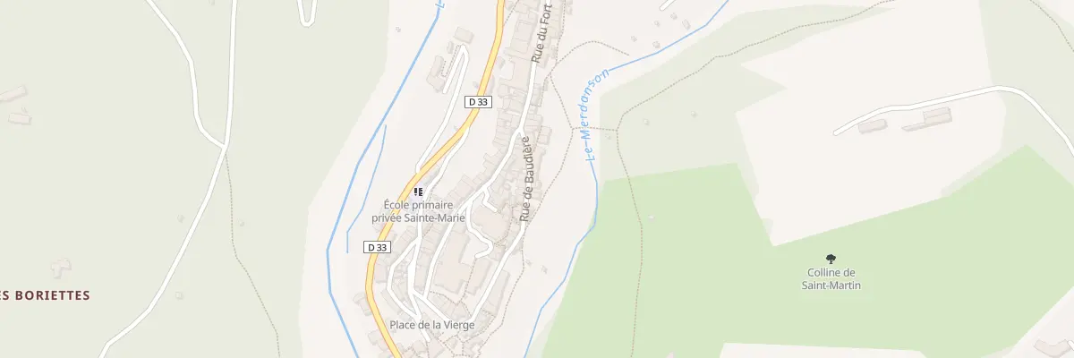 Plan du 7 Rue de Baudière à Saint-Sernin-sur-Rance