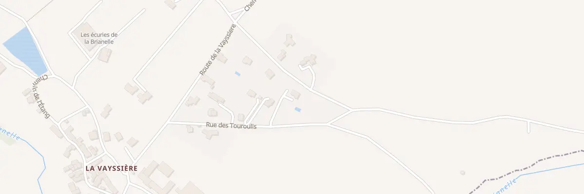 Plan du 5474 Vieille Vayssiere à Flavin