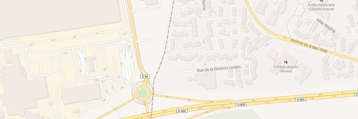 Plan du 11 Rue Francois Villon à Villeparisis