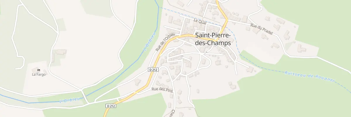 Plan du 1 Rue du Porche à Saint-Pierre-des-Champs