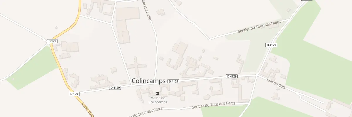 Plan du 19 Gr Gde Rue à Colincamps