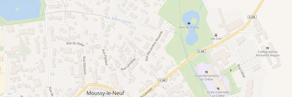 Plan du 10 Rue des Jardins Rouards à Moussy-le-Neuf
