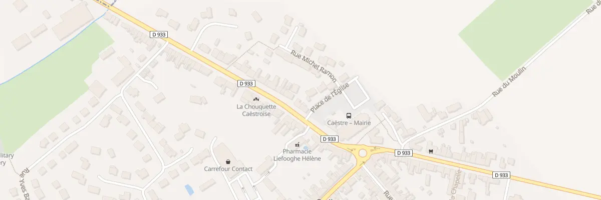 Plan du 110 Av du General de Gaulle à Caëstre