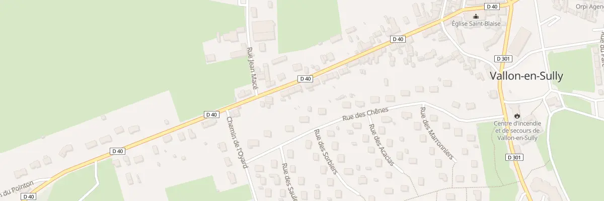 Plan du 39 Rue des Trois Freres Pasquier à Vallon-en-Sully