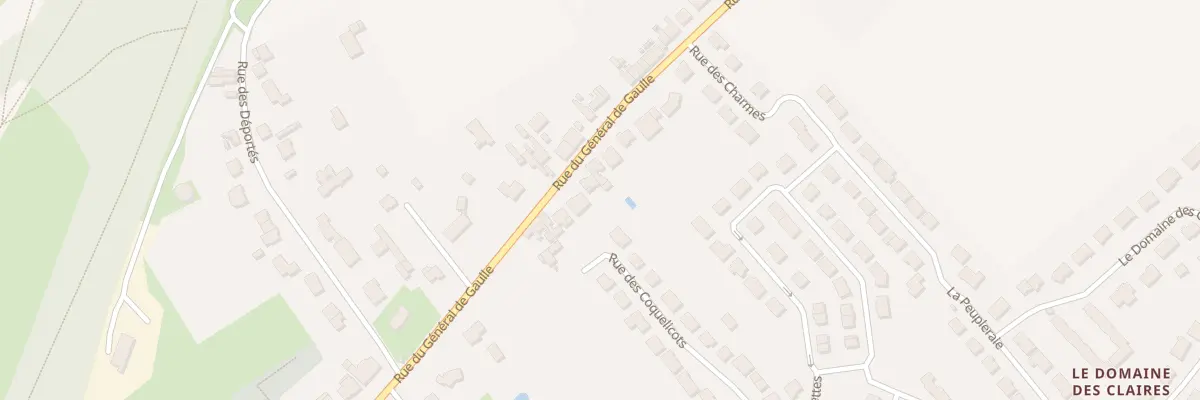Plan du 60 Rue du Général de Gaulle à Fouquereuil