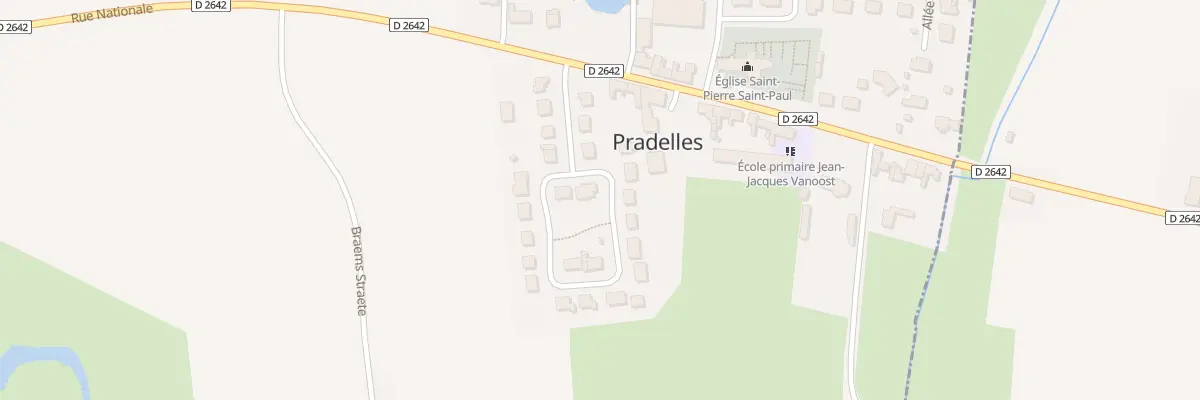 Plan du 71 Rue des Tritons à Pradelles