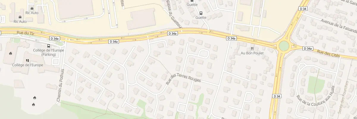 Plan du 3 All des Paturins à Chelles