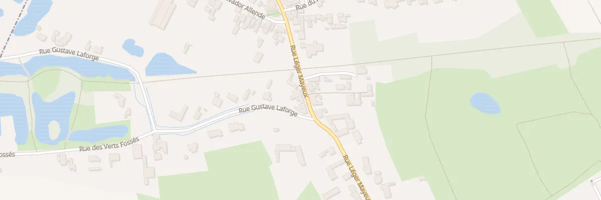 Plan du 383 Rue Leger Mayeux à Vendin-lès-Béthune