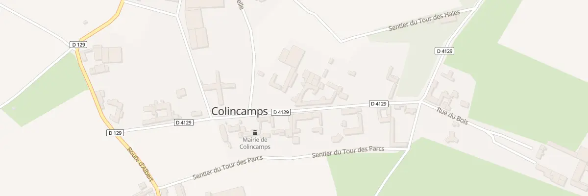 Plan du 21 Gr Gde Rue à Colincamps