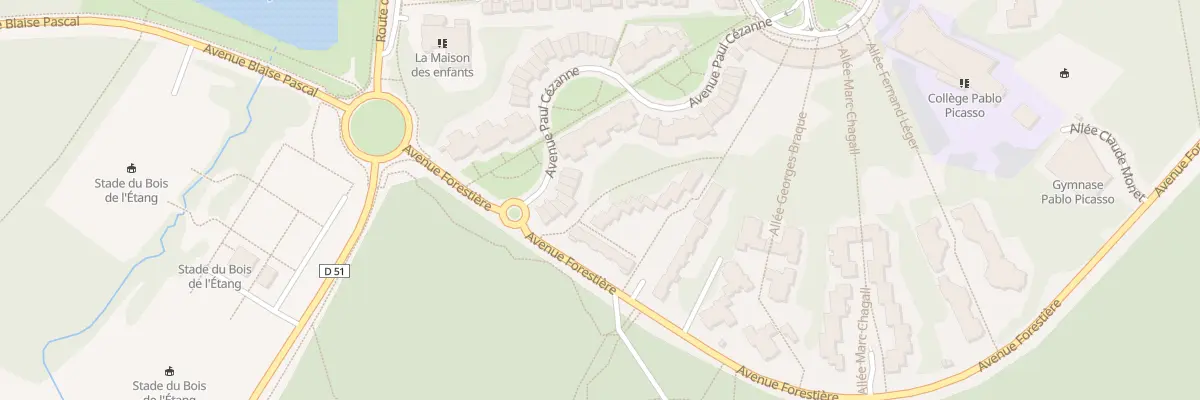 Plan du 12 All Henri Matisse à Champs-sur-Marne