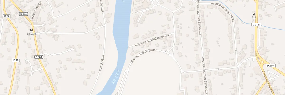 Plan du 32 Rue du Gué de Bedet à Montluçon