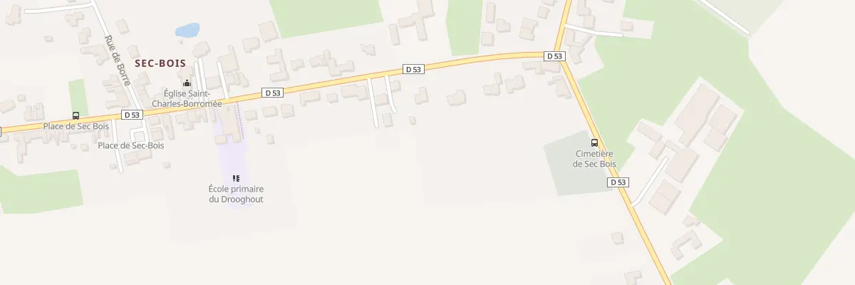 Plan du 226 Rue de Vieux-Berquin à Vieux-Berquin