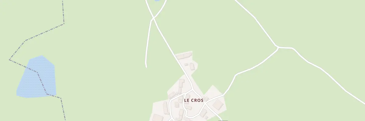 Plan du 14 Le Cros à Saint-Fargeol