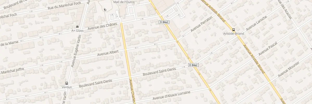 Plan du 9 Av Albert à Villeparisis