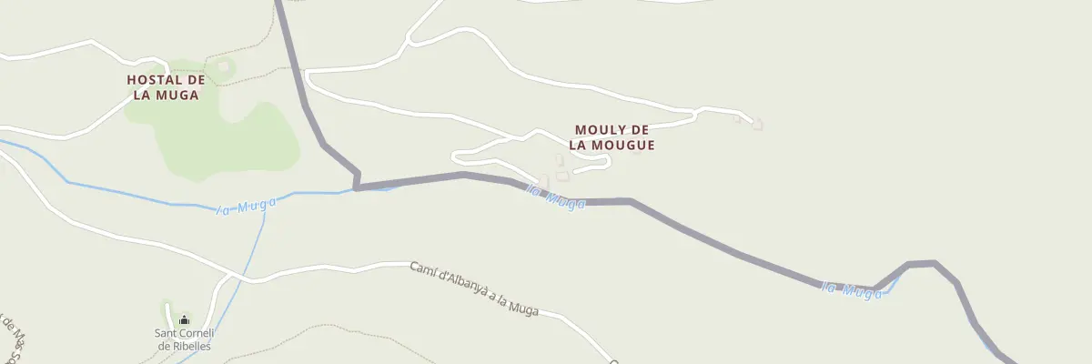 Plan du 96 Mouly de la Mougue à Coustouges