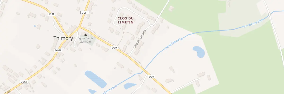 Plan du 4 Lot Le Clos du Limetin à Thimory