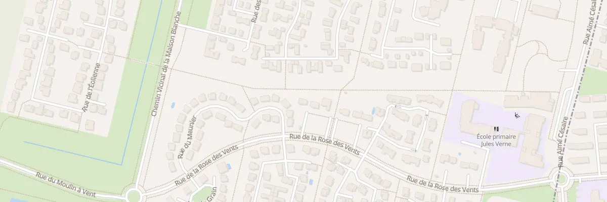 Plan du 1 Rue de la Rose des Vents à Cesson