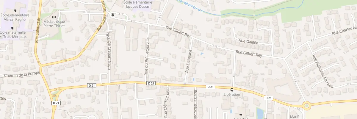 Plan du 5B Rue Debeaune à Pontault-Combault