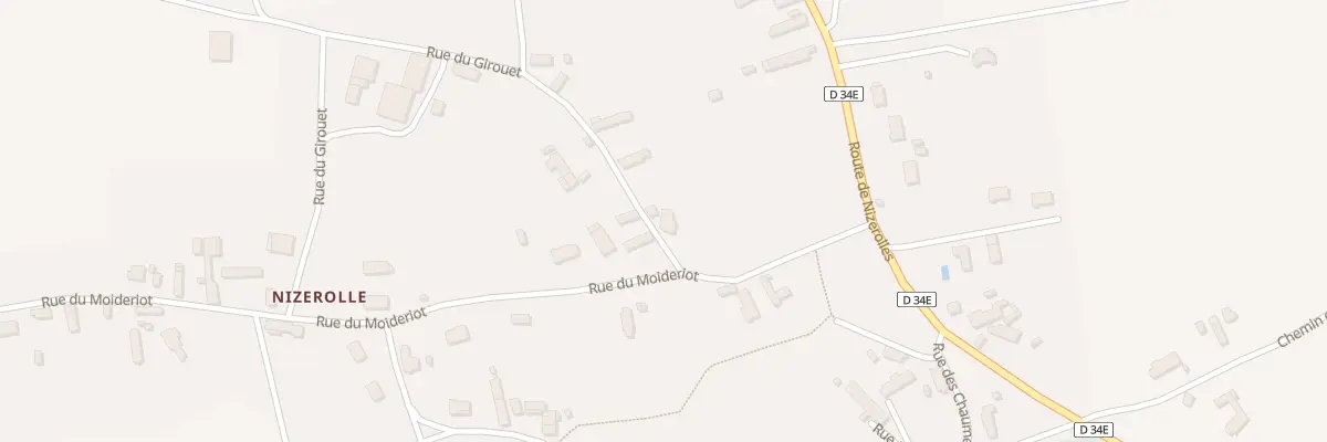 Plan du 2 Rue du Girouet à Bussy
