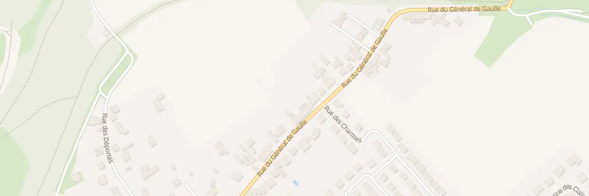 Plan du 45 Rue du Général de Gaulle à Fouquereuil