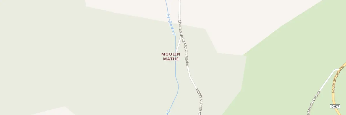 Plan du 5069 Moulin Mathe à Saint-Salvi-de-Carcavès