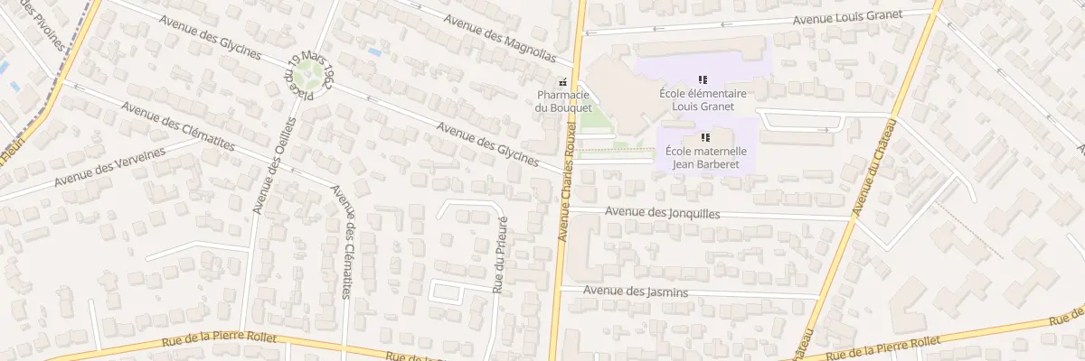 Plan du 90 Av Charles Rouxel à Pontault-Combault