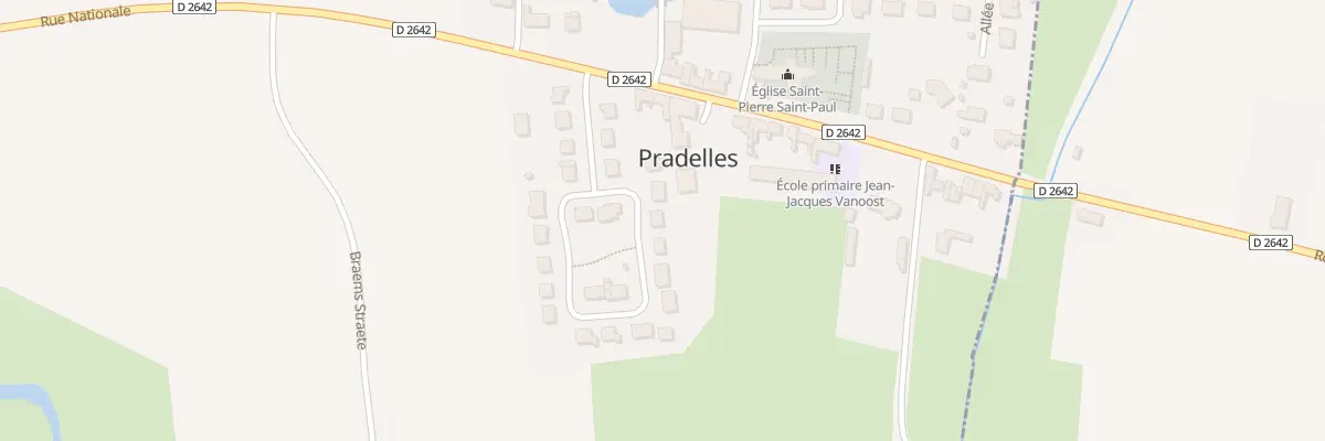 Plan du 67 Rue des Tritons à Pradelles