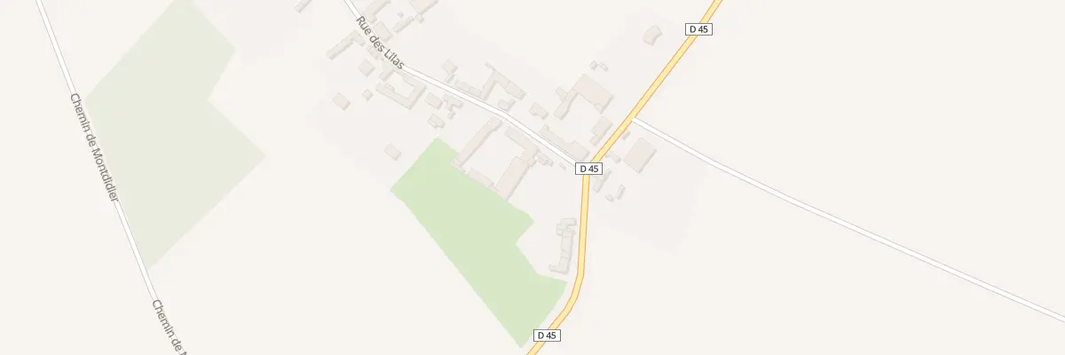 Plan du 3 Rue des Lilas au Frestoy-Vaux