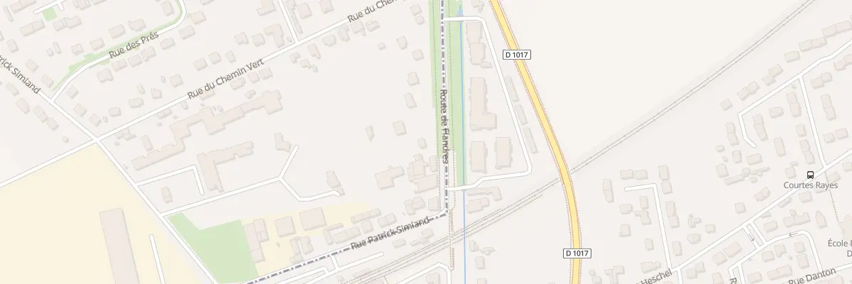 Plan du 6 Rte de Flandres aux Ageux