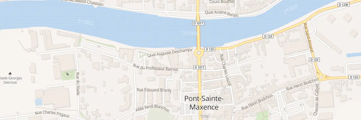 Plan du 10 Rue du Professeur Ramon à Pont-Sainte-Maxence
