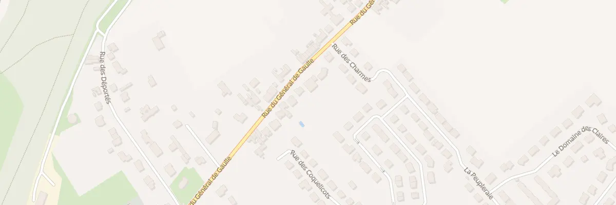 Plan du 66 Rue du Général de Gaulle à Fouquereuil