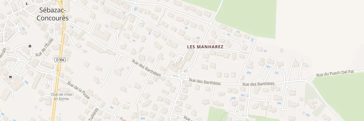 Plan du 5 Lot Les Manharez à Sébazac-Concourès