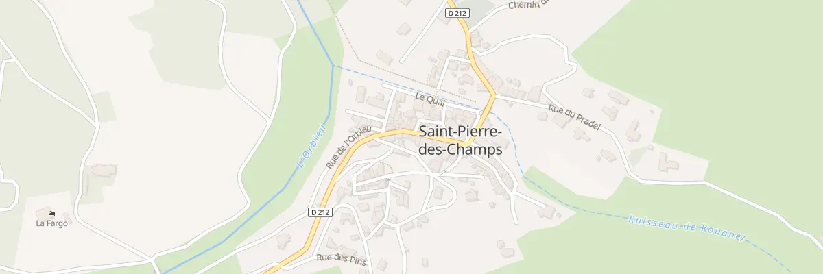 Plan du 60 Le Village à Saint-Pierre-des-Champs